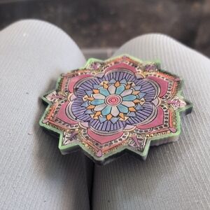 Colorful Mandala Coaster